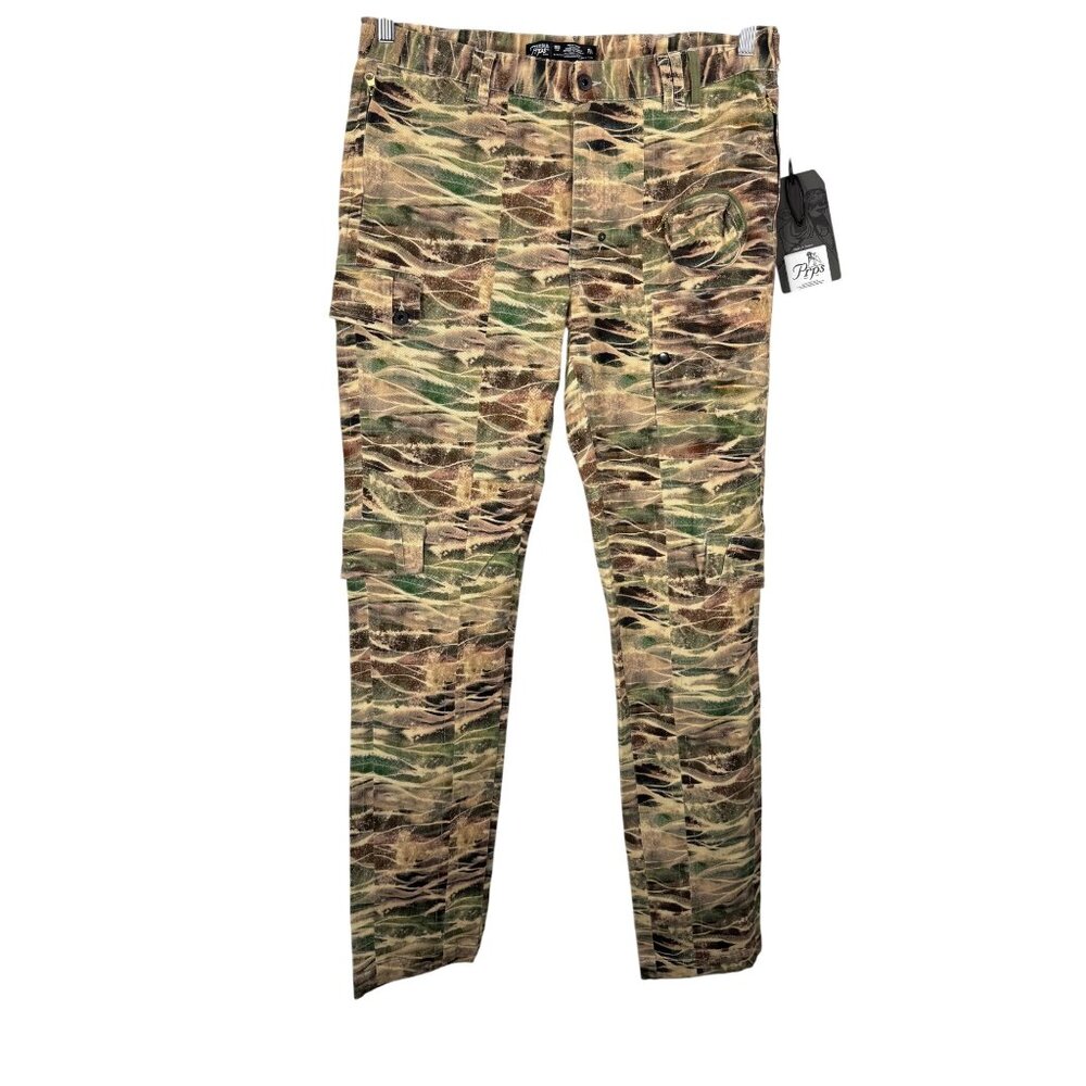 PRPS Camo‎ Straight leg mens pants grunge 90s Y2K sz 34